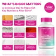 thumbnail image 2 of Pink Stork Postnatal Gummies, Multivitamin for Nursing Moms, Lactation Supplement with Folate, 60ct, 2 of 9