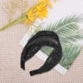 thumbnail image 6 of Unique Bargains 1 Pc Delicate Lace Headband 6.3"x3.15" Black, 6 of 6