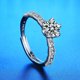 thumbnail image 2 of Nuevo anillo de Plata de Ley 925, anillo de compromiso de tamaño ajustable de alta calidad para mujer, anillo de boda, joyería bonita a la moda para fiesta, regalo, 2 of 2