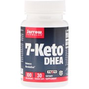 Jarrow Formulas 7-Keto DHEA, Enhances Metabolism, 100 mg, 30 Caps