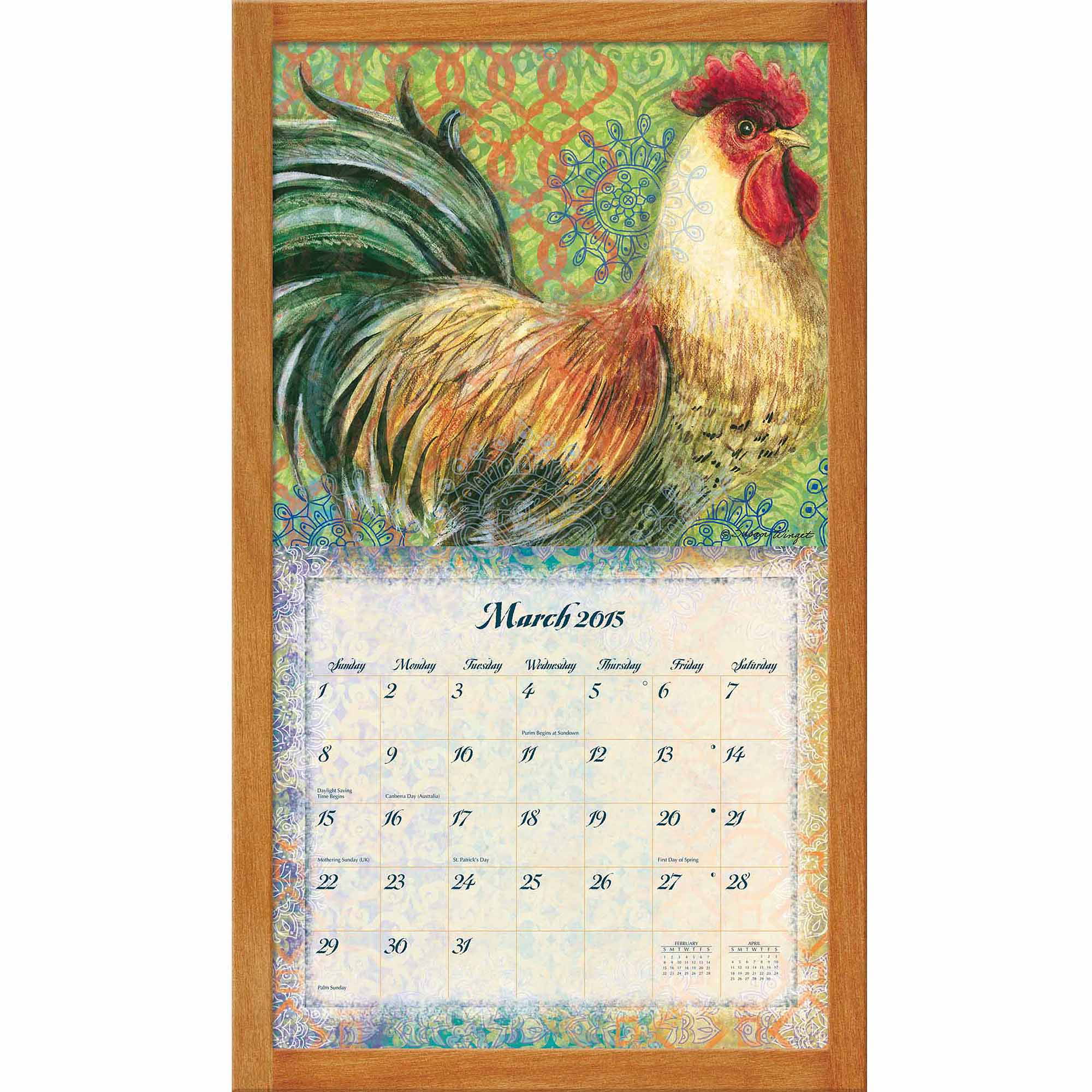 Lang "Natural Contemporary" Calendar Frame