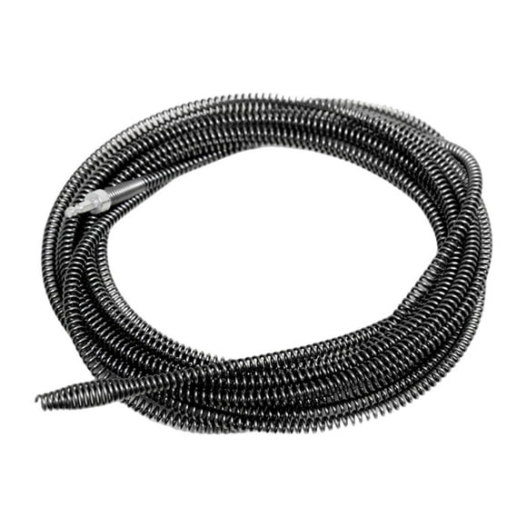 Desatascador de desagües, herramienta flexible para limpieza de tuberías, cable de dragado con resorte para inodoro. 3 metros