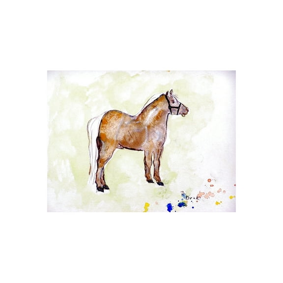 Betsy Drake Interiors Shetland Pony Beach Towel