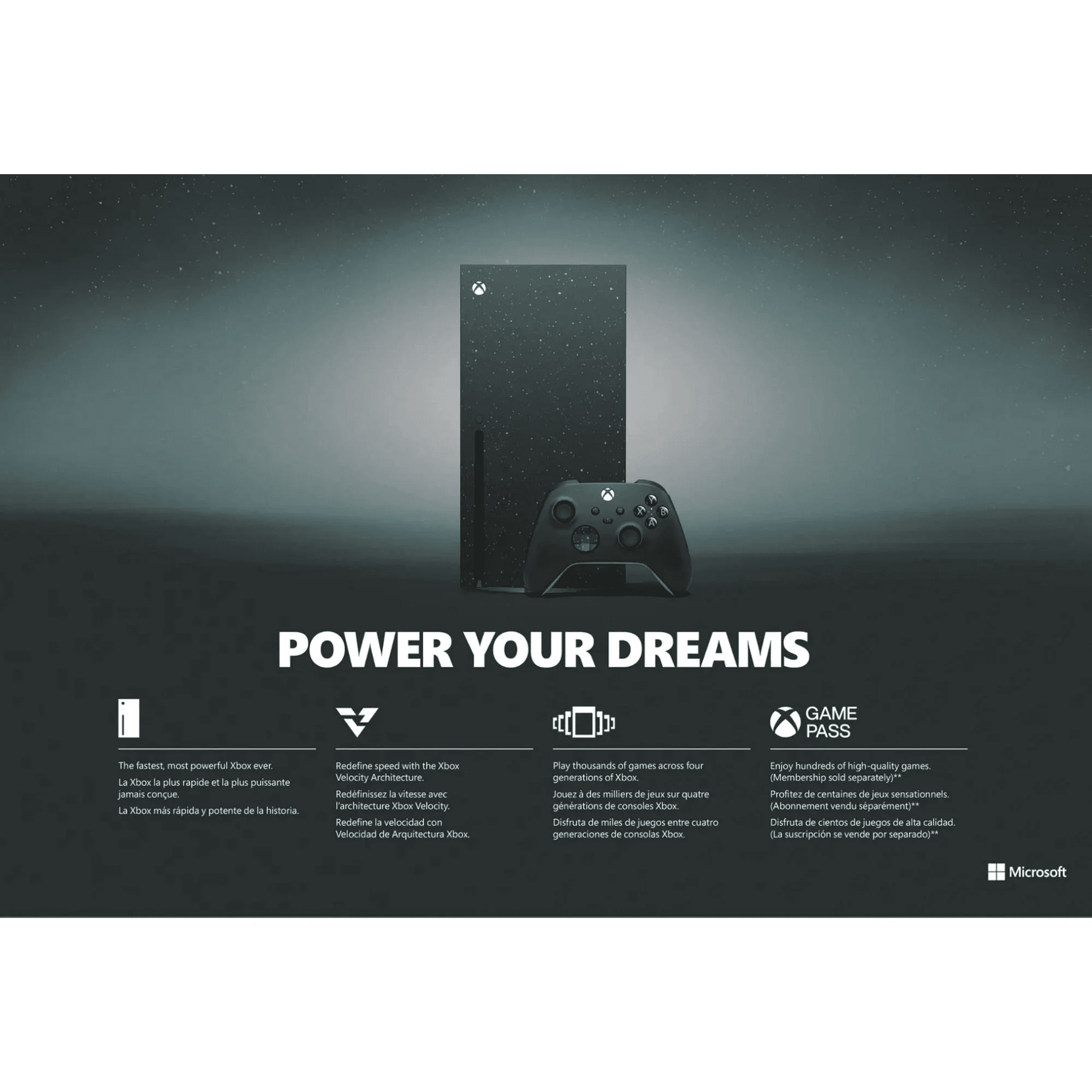 Xbox Series X – 2TB Galaxy Black Special Edition