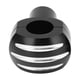 thumbnail image 3 of Motorcycle Handlebar Riser 25mm CNC Universal Motorcycle Handlebar Clamp Round Head with Stripe Handlebar LifterBlack, 3 of 5