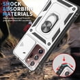 thumbnail image 5 of Decase Shockproof Rugged Case with Built-in Ring Kickstand & 360° Full Protection Anti-Scratch Privacy Slide Cover for Samsung Galaxy Note 20 Ultra,Magnetic Car Mount Compatible, Card Slot Design,A, 5 of 7