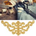 thumbnail image 3 of Embroidered Patch, Embroidery Pattern Office Accessory Iron Patch Iron Patch Sew On Appliques  For DIY Trinkets For Create An Embroidery Picture Gold Feng Word,Silver Feng, 3 of 8
