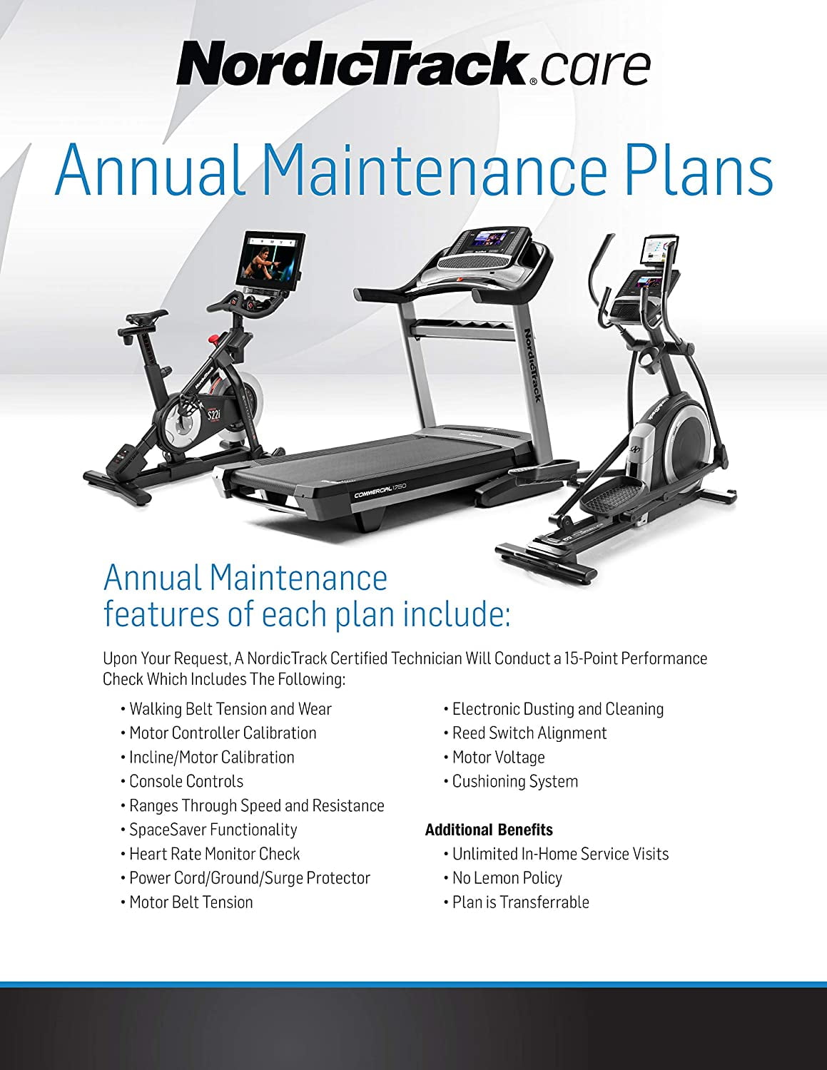 Nordictrack treadmill technician sale