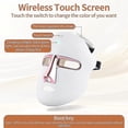 thumbnail image 2 of Cordless Beauty Led Face Mask,7 Colors Light Mask With 92pcs Beads, Rechargeable Led Face Light Mask For Face Beauty, Skin Tightening, 2 of 5