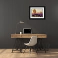 thumbnail image 3 of Saunders, Alonzo 32x25 Black Ornate Wood Framed with Double Matting Museum Art Print Titled - Purple Countryside II, 3 of 4