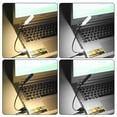 thumbnail image 6 of Mini 4 LED Book Lamp USB Reading Night Lamp White/Warm Color Table Desk Lamp Portable For Laptop Power Bank Notebook PC Computer, 6 of 9