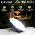 thumbnail image 2 of Camping Lights 4500 Lumens, Portable Outdoor USB Rechargeable 4 Modes Lantern, Magnetic Hiking Gear Essentials for Power Outage Emergency, Hanging LED Battery Canopy Tent Light, 2 of 8