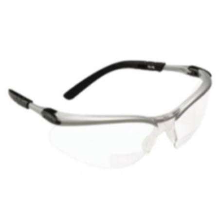 UPC 078371113766 product image for Aearo Technologies Safety Readers Glasses With Silver And Black Frame And Clear  | upcitemdb.com