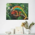 thumbnail image 6 of Fuzoiu Chameleon Print Canvas Wall Decorative,Modern Artwork Picture Decor Painting,Living Room Bedroom Home Office,Framed Hangable Decorative Artwork Size 30x40, 6 of 6