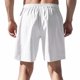 thumbnail image 4 of pstuiky Pantalones cortos para hombre, Pantalones cortos de lino con cintura elástica y botones de color liso para hombre, versátiles y a la moda. Pantalones cortos cargo, 4 of 9