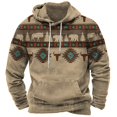 thumbnail image 1 of Sudadera con capucha retro para hombre, sudadera con capucha con estampado 3D de Yellowstone Park para hombre, nueva moda urbana, sudadera con capucha de hip hop de invierno súper grande, ropa para ho, 1 of 5