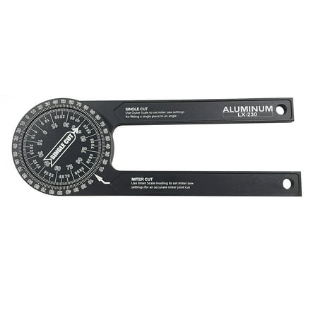 

YUEHAO Protractor Portable Angle Finder Miter Saw Protractor Measuring Ruler Tool Goniometer angle ruler protra A