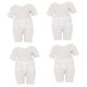 thumbnail image 5 of 4 piezas 1/12 muñecas camisa pantalones traje disfraz juego de simulación juguete niños regalos moda traje de manga corta, 5 of 9