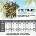 thumbnail image 2 of Alligator Hawaiian Shirt for Men, Button Down Summer Beach Short Sleeve, Tropical Style, Sizes S-5XL, 2 of 3