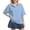 Light Blue_#01, variant on Sewkxo Women Short Sleeve Solid Color Polo Shirt Oversized Collar Y2k Pullover T Shirt Casual Loose Streetwear Rugby Sweatshirt,Red L