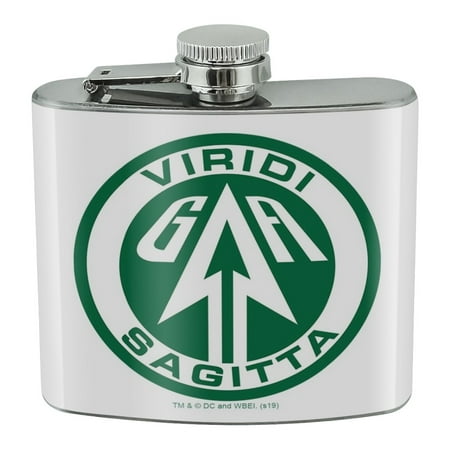 

Arrow TV Series Sigil Stainless Steel 5oz Hip Drink Kidney Flask