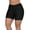 Black, variant on Sociala Women's Plus Size Swim Shorts High Waisted Stretch Board Shorts With Briefs Swimsuit Bottom