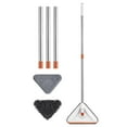 thumbnail image 1 of Binwennn Balai de Douche Nettoyeur Mural Balai avec Long Manche 2025 Mise à Niveau 360° Rotatif Réglable Balai de Nettoyage Triangle Outil de Nettoyage Extensible pour Sols Murs Plafonds et Plinthes, 1 of 3
