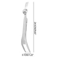 thumbnail image 3 of Dvkptbk fruit scoop Watermelon Cutter with Melon Baller 3 In 1 Watermelon Spoon Stainless Steel Pulp Cutting Gadgets Watermelon Cutter Fruit Carving Tools, 3 of 9