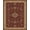 Red, Pattern 1, variant on Design&I 8'x10' Washable Area Rug Snag-Free Gold Rich Burgundy Floral Elegance Design Intricate Golden with Ornate Border for Dining Room, Large Office, Lounge