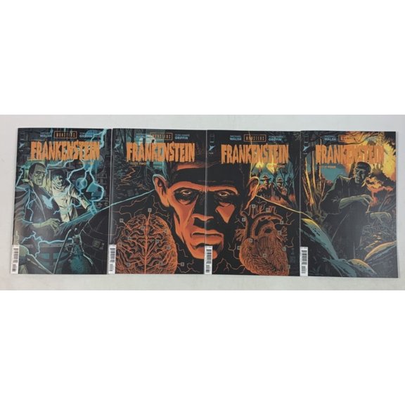 Universal Monsters: Frankenstein #1-4 VF/NM complete series Francavilla 1:10 ; Image (AC32)