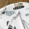 thumbnail image 6 of Sweet Jojo Designs Construction Truck Green Blue and White Baby Cocoon and Beanie Hat Sleep Sack 2 Piece Set, 6 of 6