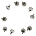 thumbnail image 3 of Watch Crown Spare Parts,10pcs Silver Watch Crown Watch Head Replacement Watch Crown Proven Performance, 3 of 8