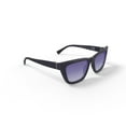 thumbnail image 3 of Christian Siriano Rx'able Women's Fashion Sunglasses, Soleil, Black, 53-18-140, with Case, 3 of 6