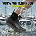 thumbnail image 2 of Deck Boots For Men's,Ankle Rubber Rain boots Waterproof Anti-Slip Waterproof Shoes,Rubber Outdoor Fishing Boating Boots Water Work Shoes for Men, 2 of 6