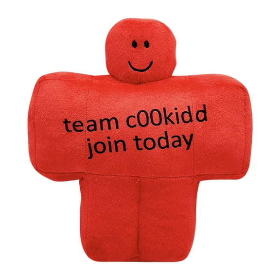 Bootesun 9" Forsaken C00lkidd Red Cool Kids Character, Cuddle Plush Buddy Toys, Kawaii Stuffed Animals, Funny Room Decors, Collection Plush Toys, Birthday and Christmas Gifts  for Video Game Fans