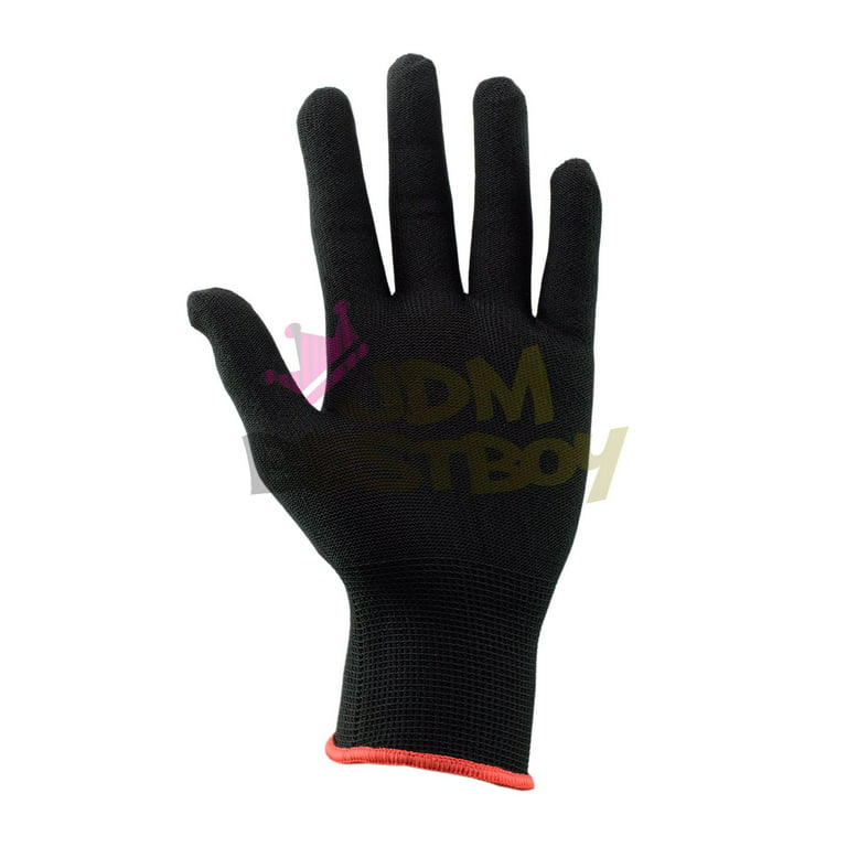 Professional Vinyl Wrap Wrapping Seamless Cotton Glove Anti-static Complex  Curve 