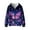 Butterfly Rose Daisy Floral, variant on Paint Splatter Soccer Ball Printed Kids Hoodies for Boys Girls Zip Up Hoodie Sweatshirt 3D Graphic Long Sleeve Pullover Top with Pocket for Fall Winter Velvet Lining, 14-16 Years