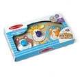 thumbnail image 4 of Melissa & Doug First Play Wooden Jumbo Knob Safari Animal Puzzle (3 pcs), 4 of 10