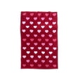 thumbnail image 3 of Decoraciones para San Valentín, adornos para San Valentín, regalos para San Valentín, fundas de almohada de doble cara de algodón puro rojo navideño, toalla facial gruesa, toallas de algodón de regalo, 3 of 6