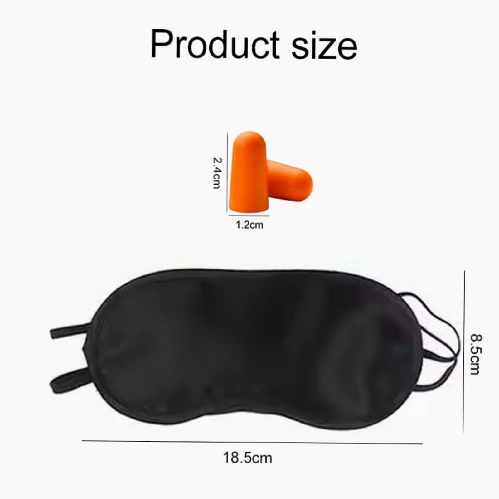 TYPPKMM: Multi-Function Eye Mask / Earplug Sleep Products Bulk Polyester Shading Breathability Eye Mask Noise Reduction Sponge Earplugs Tmz 5PCS