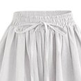 thumbnail image 5 of biudgviw Flowy Shorts for Women Boho High Waisted Chiffon Ruffle Culottes Shorts Plus Size Summer Beach Vacation Shorts, 5 of 5