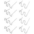 thumbnail image 1 of 1000 Pcs Agrafes pour Agrafeuse Chaude, Agrafes en Plastique pour Réparation de Pare-Chocs, 0.8 0.6mm, Argent, 1 of 8
