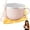 1:Pink, variant on Set of 3 25-Oz Mug Meals with Lids, Multi-Purpose Drinking & Soup Mugs for Coffee, Stews, Ideal Gift Set for Cooking & Serving, Durable Ceramic