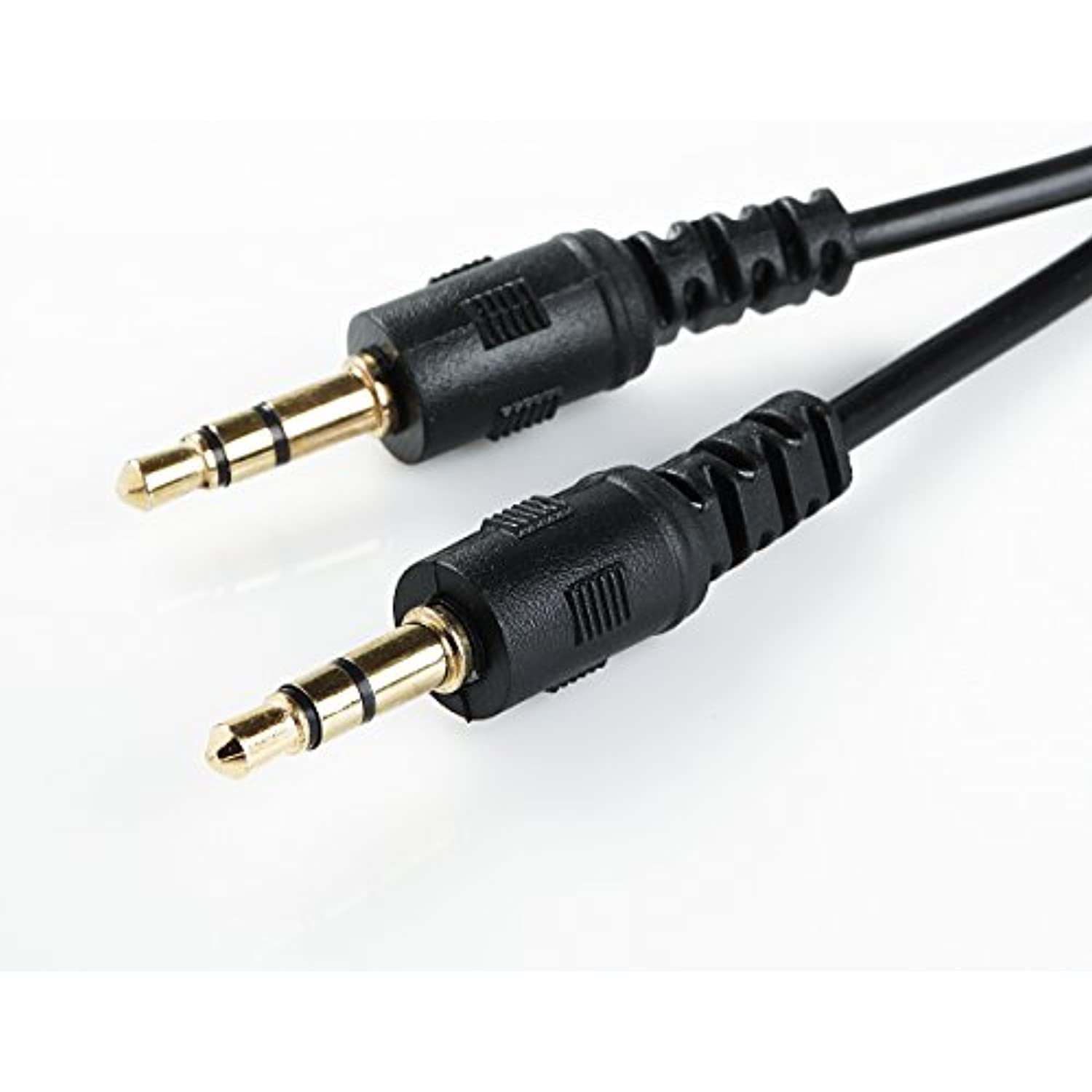 3.5mm Jack to Jack Audio Aux Stereo Extension Speaker Mobile MP3 Gold Lead Cable 