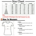 thumbnail image 5 of Ichuanyi Womens Summer Solid Tops Tees Short Sleeve Casual Round Neck T Shirts Blouse Plus Size Women Side Buttons Tunic Tops, 5 of 6