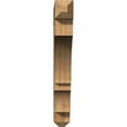 thumbnail image 2 of Ekena Millwork 6"W x 44"D x 44"H Balboa Craftsman Rough Sawn Bracket, Western Red Cedar, 2 of 13