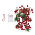 thumbnail image 1 of Cuerda de Luces Navideñas ANGGREK de ratán Románticas Para El hogar BD2718, 1 of 8