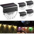 thumbnail image 1 of 4 Pack Solar Fence Step Lights, 1 of 4