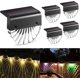 thumbnail image 1 of 4 Pack Solar Fence Step Lights, 1 of 4
