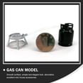 thumbnail image 3 of KAKOWELY 1 mini cilindro de gas, modelo de tanque de gas de aleación de imitación, juguete de simulación de lata de gas., 3 of 5